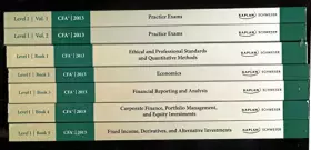 Couverture du produit · Practice Exams for the 2013 CFA Exam Level 1, Vol. 1