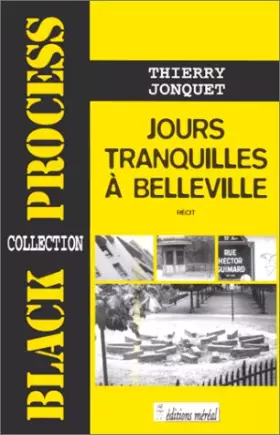 Couverture du produit · Jours tranquilles à Belleville