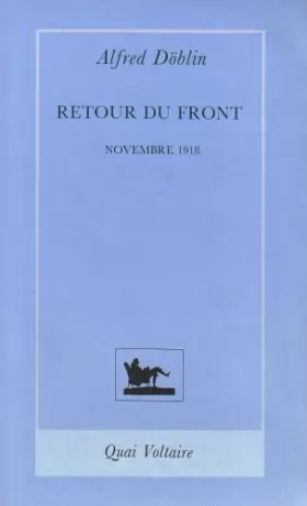 Couverture du produit · Novembre 1918, tome 3 : Retour du front