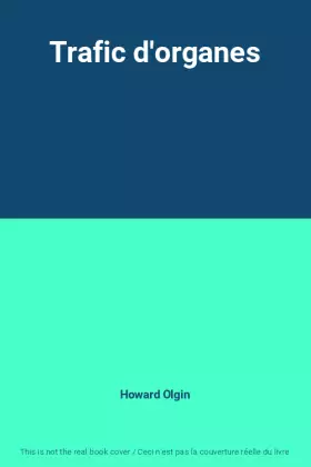 Couverture du produit · Trafic d'organes