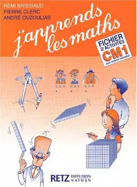 Couverture du produit · J'apprends les maths CM1. Fichier d'activités