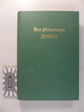 Couverture du produit · Des Minnesangs Frühling