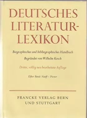 Couverture du produit · Deutsches Literature-Lexikon: Biographisch-Bibliographisches Nachscklagewerk