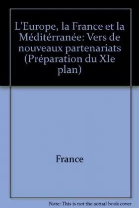 Couverture du produit · L' Europe  la France et la Mediterranee