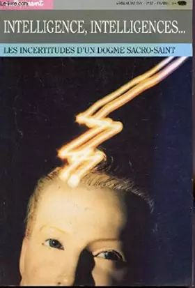 Couverture du produit · Intelligence intelligences