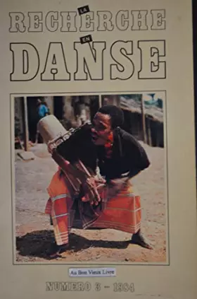Couverture du produit · La recherche en danse numéro 3