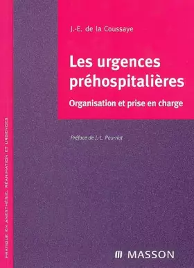 Couverture du produit · Les urgences pré-hospitalières
