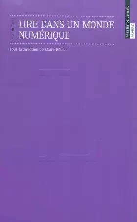 Couverture du produit · Lire dans un monde numérique