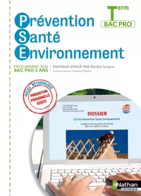 Couverture du produit · Prévention Santé Environnement Tle Bac Pro