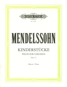 Couverture du produit · Kinderstcke Opus 72