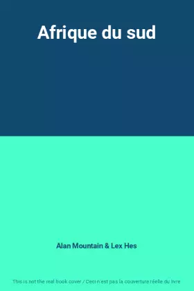 Couverture du produit · Afrique du sud