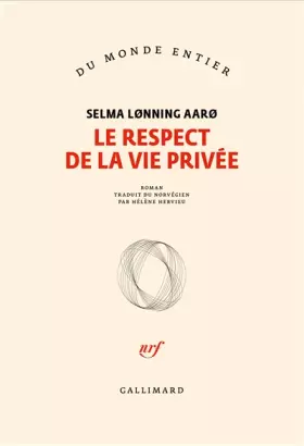 Couverture du produit · Le respect de la vie privée