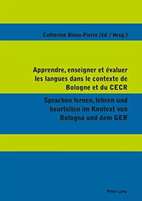 Couverture du produit · Apprendre, enseigner et évaluer les langues dans le contexte de Bologne et du CECR