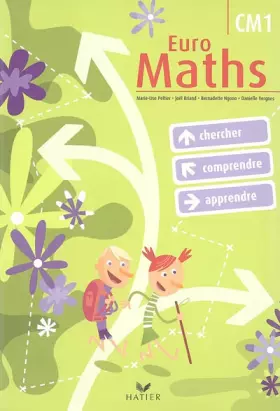 Couverture du produit · Euro Maths : Cycle des approfondissements CM1. Avec un fascicule