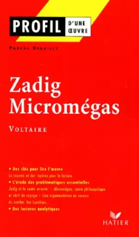 Couverture du produit · Zadig - Micromégas