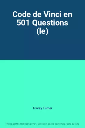 Couverture du produit · Code de Vinci en 501 Questions (le)
