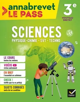 Couverture du produit · Annabrevet Le Pass - Sciences 3e