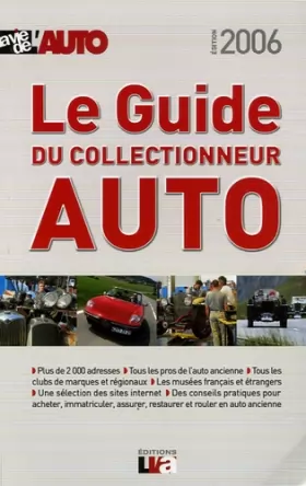 Couverture du produit · Le Guide du collectionneur auto
