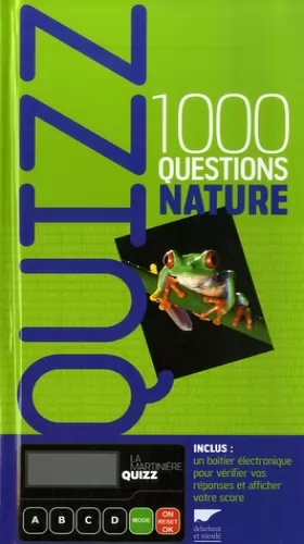 Couverture du produit · Quizz 1000 questions nature
