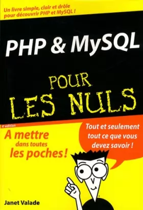 Couverture du produit · PHP & MYSQL POCHE PR NULS 4ED