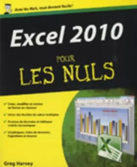 Couverture du produit · Excel 2010 pour les Nuls