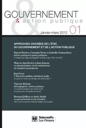Couverture du produit · GOUVERNEMENT ET ACTION PUBLIQUE 01