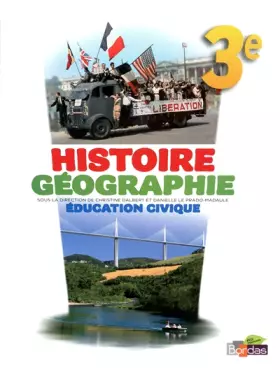 Couverture du produit · HIST GEO ED CIV 3E - MANUEL