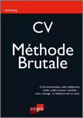 Couverture du produit · CV- Méthode brutale
