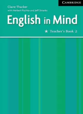 Couverture du produit · English in Mind 2 Teacher's Book