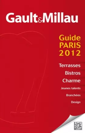 Couverture du produit · GAULT MILLAU PARIS 2012