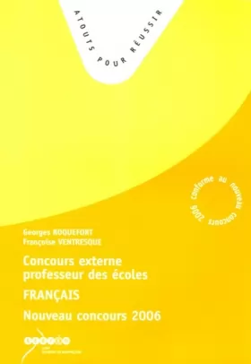 Couverture du produit · Français: Concours externe de professeur des écoles 2006