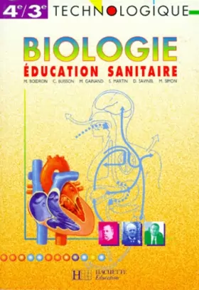 Couverture du produit · Biologie, éducation sanitaire, 4e-3e. Livre de l'élève