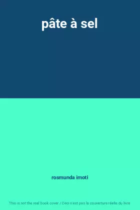 Couverture du produit · pâte à sel