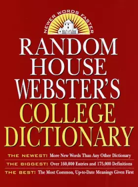 Couverture du produit · Random House Webster's College Dictionary