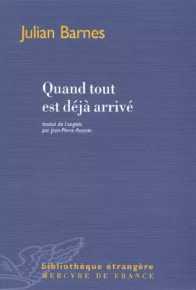 Couverture du produit · Quand tout est déjà arrivé