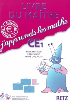 Couverture du produit · J'apprends les maths CE1. Livre du maître