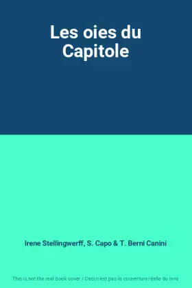 Couverture du produit · Les oies du Capitole