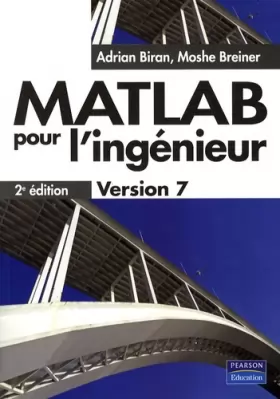 Couverture du produit · Matlab pour l'Ingenieur Version 7