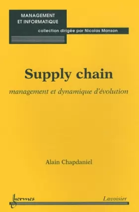 Couverture du produit · Supply chain: Management et dynamique d'évolution