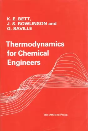 Couverture du produit · Thermodynamics for Chemical Engineers