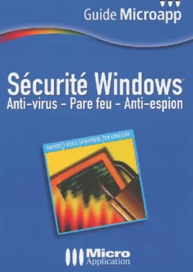 Couverture du produit · Sécurité Windows : Antivirus et pare-feu
