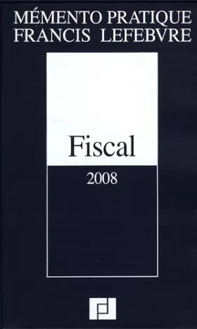 Couverture du produit · Fiscal