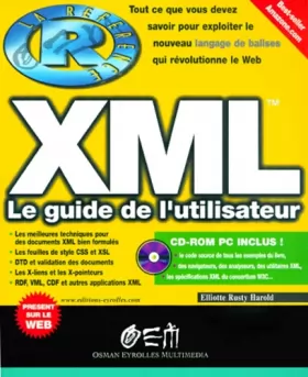 Couverture du produit · Xml guide de l'utilisateur