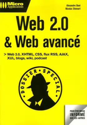 Couverture du produit · Web 2.0 et Web avancé