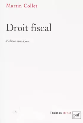 Couverture du produit · Droit fiscal
