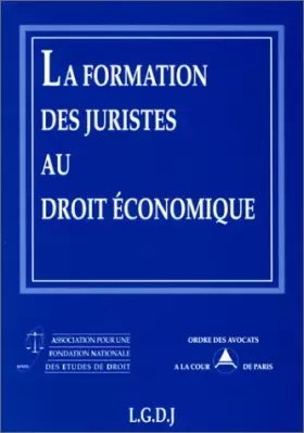 Couverture du produit · la formation des juristes au droit économique
