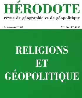 Couverture du produit · Hérodote, numéro 106 : Religions et Politique