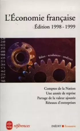 Couverture du produit · L'Economie française 1998/1999