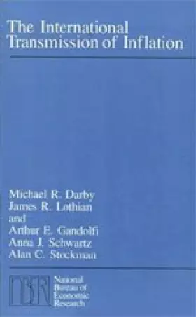 Couverture du produit · The International Transmission of Inflation