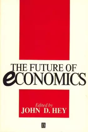 Couverture du produit · The Future of Economics